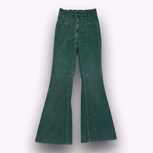 Free People We The Free Green Corduroy Pants